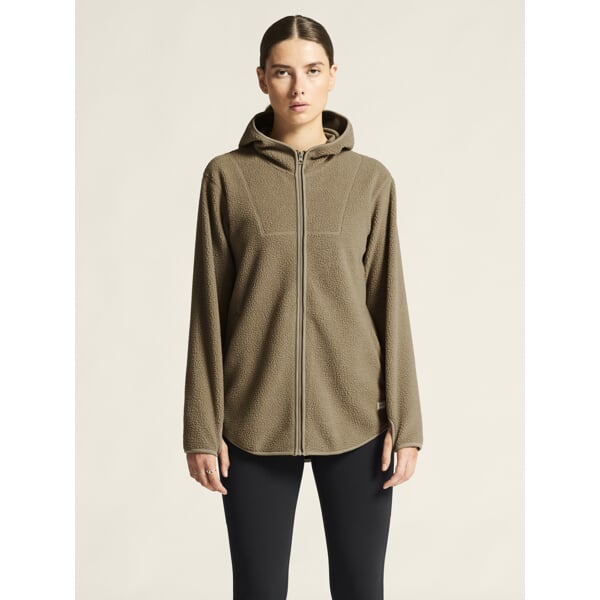 Join Pile Fleece FZ Hood W